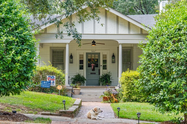 Fondren is home to shady streets.