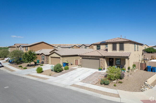 Most Sahuarita homes have enough parking for at least two cars.