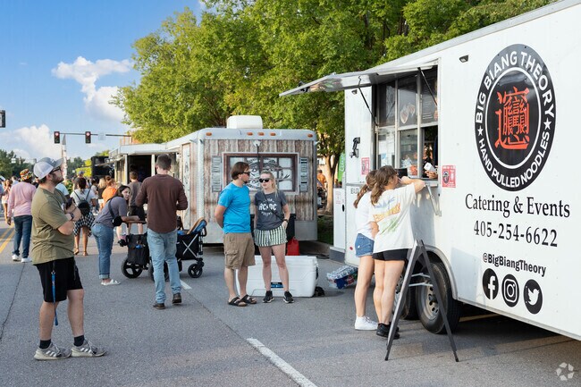 Capitol View is within walking distance of downtown Edmond's many festivals.