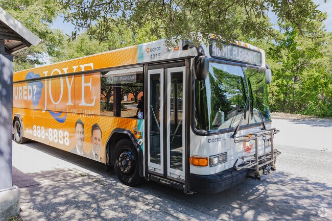 Rife Range has CARTA bus stops for easy transportation through Charleston.