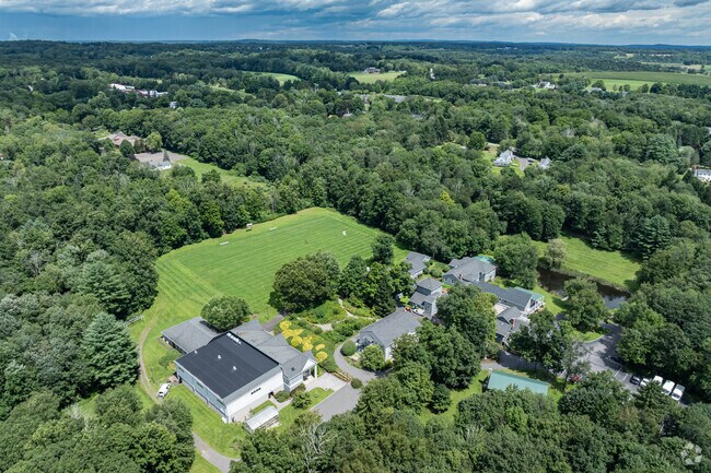 The Woodhall School is located on Harrison Lane in Bethlehem, CT.