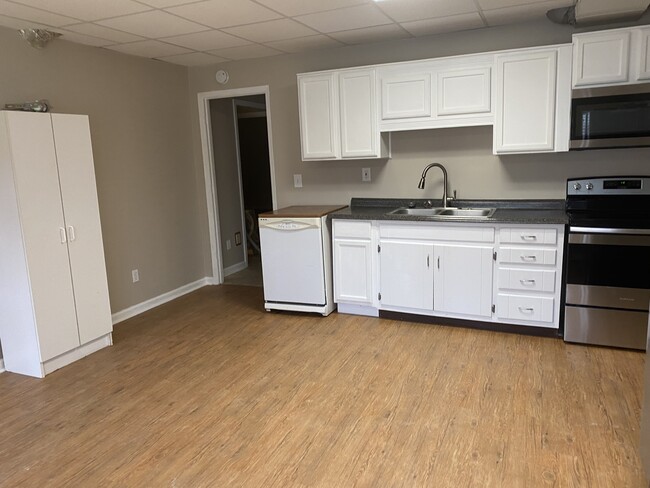 Large, bright kitchen