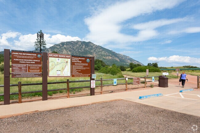 Try your hand at archery at the Cheyenne Mountain State Park range.