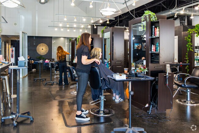 Treat your self to a salon day at Center Salon & Spa Arvada near Leyden.