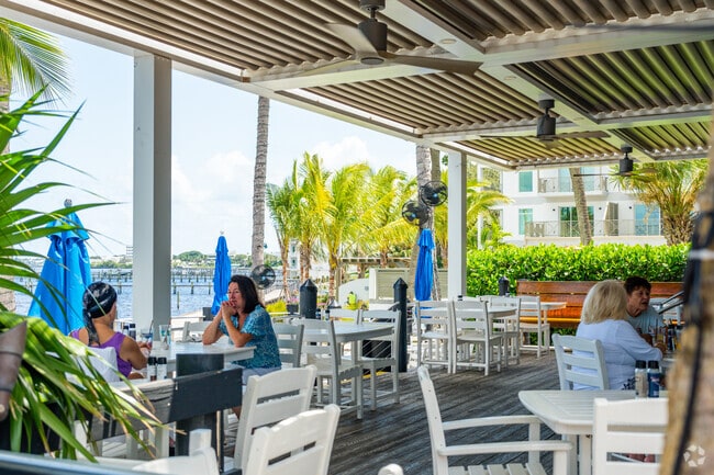 The Boathouse Grill offers waterfront dining and great food in Downtown Stuart.