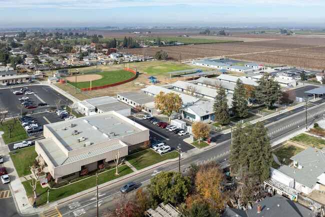 The campus of Marshall Elementary School in Fowler.