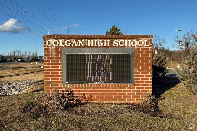 Charles J. Colgan Senior High School serves the community of Manassas.