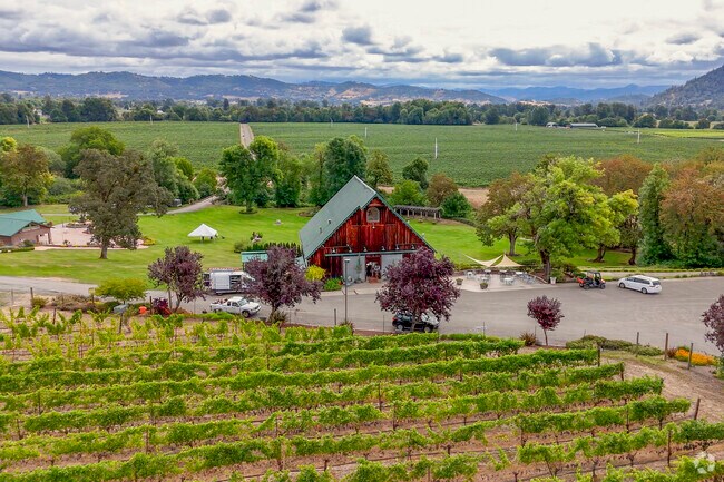 Melrose Vineyards has a lot of different wines you can try.