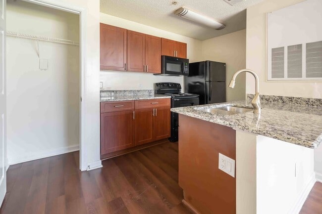 Kitchen with Granite Countertops