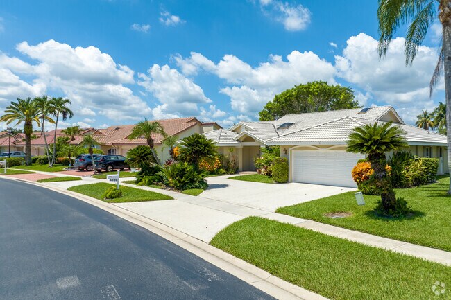 Pipers Glen residents enjoy designated sidewalks to move around.