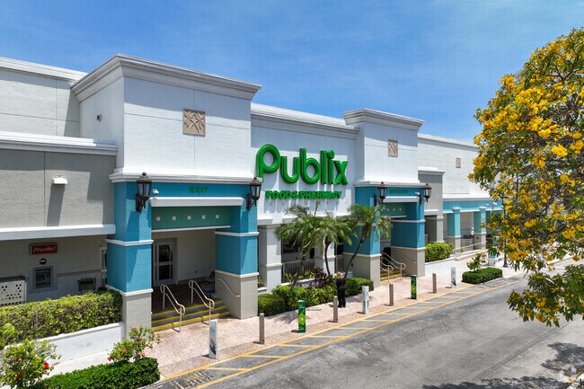 Publix is a convenient grocery option for the residents of Pompano Shores.