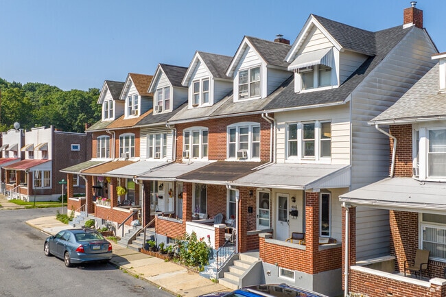East Allentown row homes often have three stories for larger families that need the extra space.