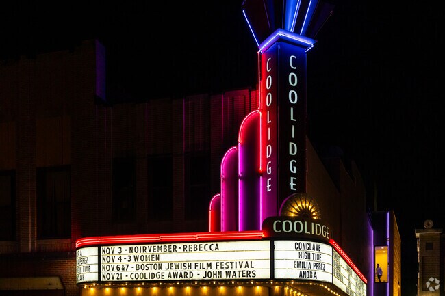Check out the latest releases at the historic Coolidge Corner Theater in Brookline.
