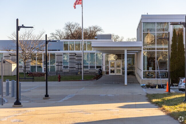 Charles W. Morey Elementary School is designed to help students feel comfortable while learning.