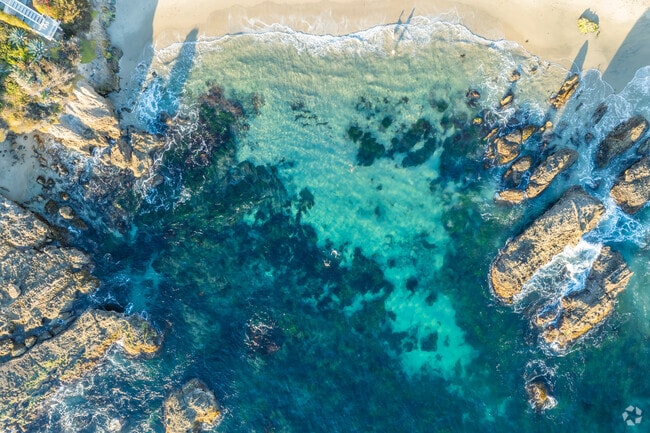 Locals and visitors can explore Woods Cove and swim within the tide pools.