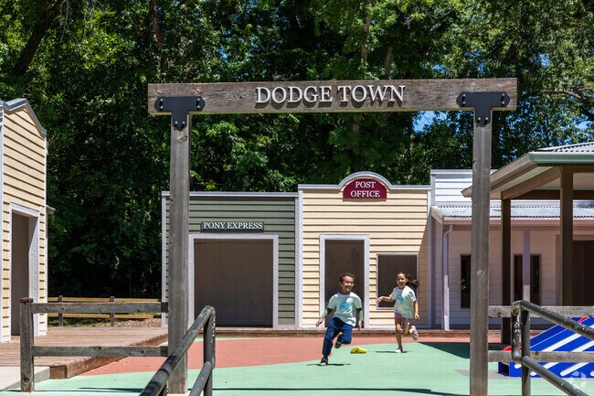 Dodge Town at Antioch Park is fun for all ages.