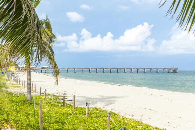 Catch up on your tan at Dania Beach, Florida.