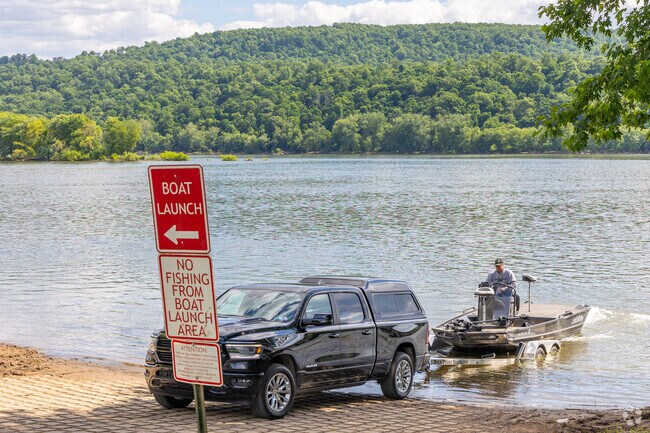 Boaters can launch their watercraft from the Steelton boat launch for access to the Susquehanna.