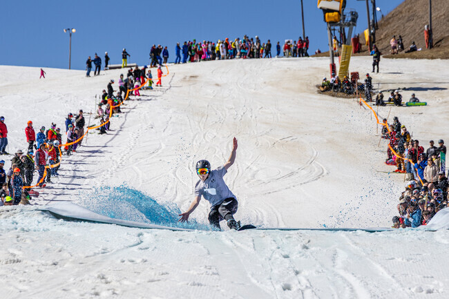 In the winter, Lookout Point residents can ski at events like the Wilmot Slush Cup.