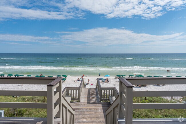 Seacrest Beach offers private beach access to its residents and guests with proper ID.
