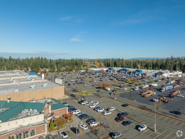 Enjoy access to big box stores and retail in Puyallup.