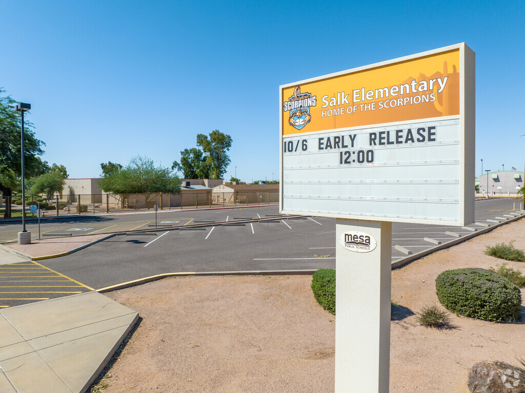 Salk Elementary School has dedicated teachers and staff.