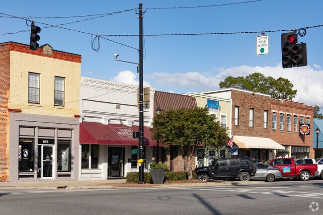 Many small shops are locally owned and still occupy the historic Downtown Pembroke.