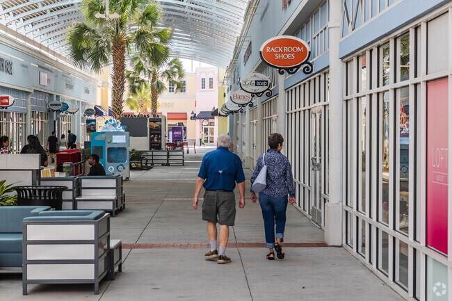 The Tanger Outlet in North Charleston has great shops and restaurants to enjoy.