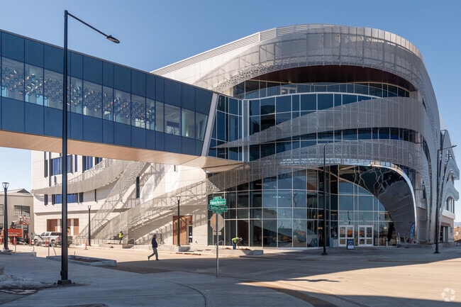 CSU Spur is a uniquely beautiful building in Elyria-Swansea.