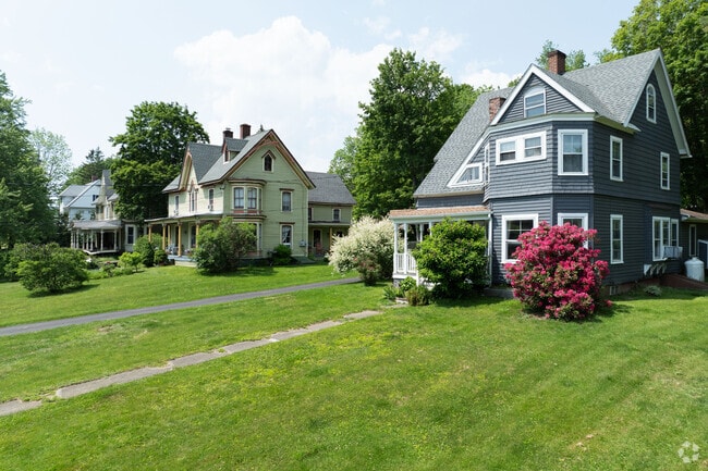 Victorian style homes can also be found in the village area of Millerton.