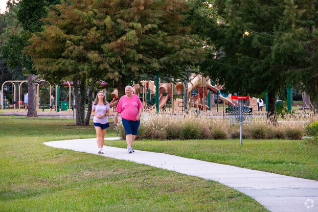 Residents have many great parks in Llanfair to enjoy the otdoors.