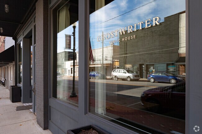 Ghostwriter Public House is a unique restaurant and bar on Main Street in Johnstown, Ohio.