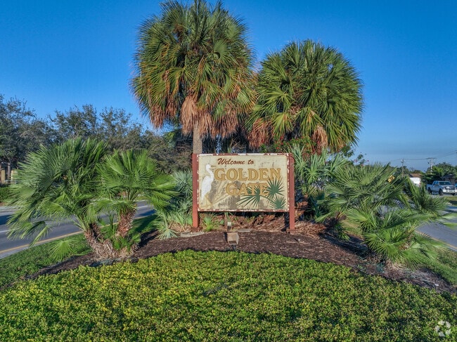 Golden Gate is lush with greenery.