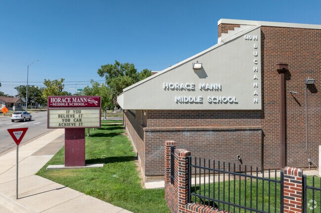 At Mann Middle School, students engage in innovative learning and leadership.