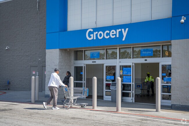 Residents of Redan have several big box shopping options including Walmart.