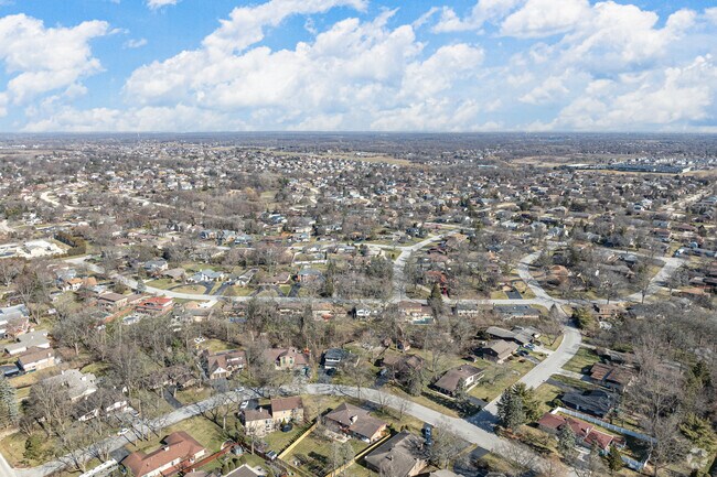 Homes in Homer Glen feature big lots next to parks and greenspace.