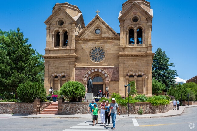The Saint Francis Cathedral is a centerpiece of Santa Fe life, culture & heritage.