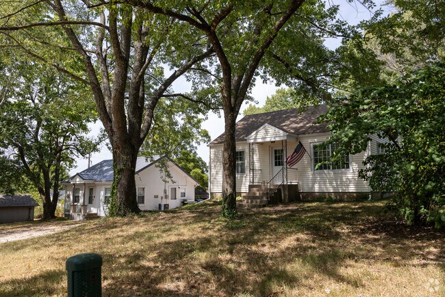 Tree-lined streets shade homes in Marshfield's older neighborhoods.