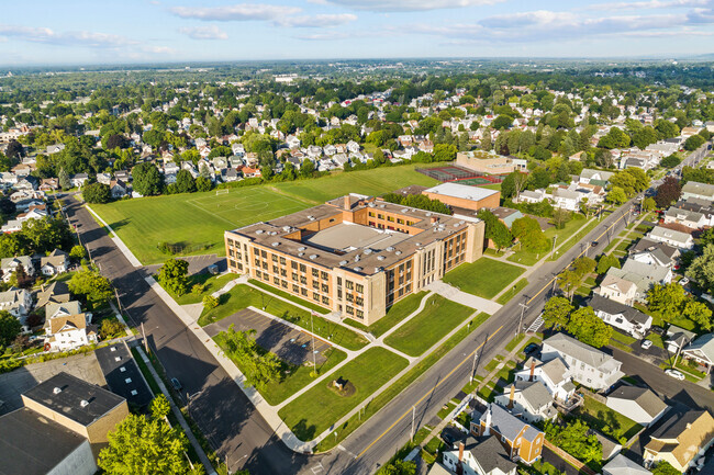 Students and staff love the campus of Grant Middle School.