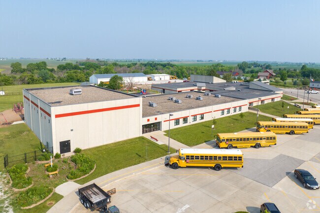 North Polk Central Elementary School Aerial