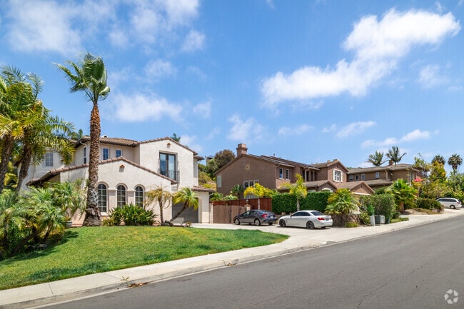 Rows of Spanish and Mediterranean style homes can be seen in Tamarack Point.