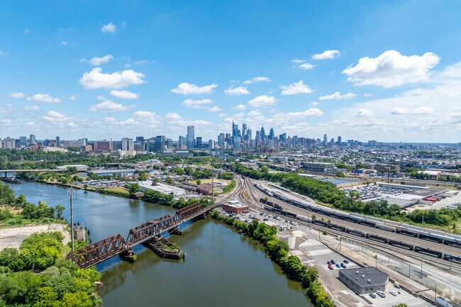 Kingsessing is just across the Schuylkill River from Center City Philadelphia.