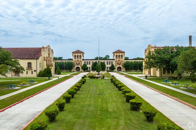 Murphy High School in Mobile caters to Washington Square's older students.