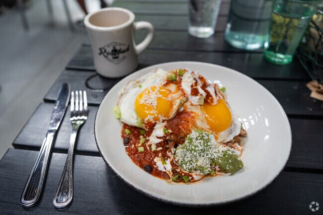 The huevos rancheros at Porter Square's Rosebud come highly recommended.