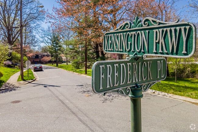 Kensington Parkway runs along the boundary of South Kensington.