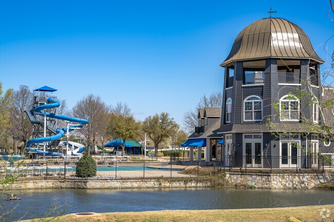 Providence Village is not short on HOA amenities from a water park to many parks in the city.