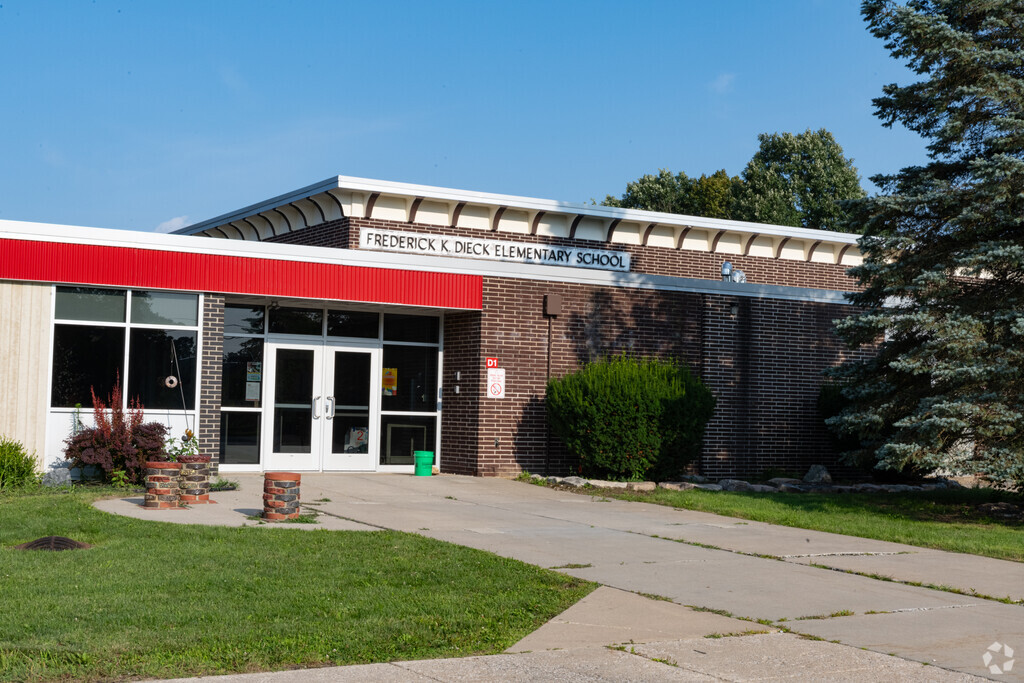 Dieck Elementary School building in Southeast Genesee County.