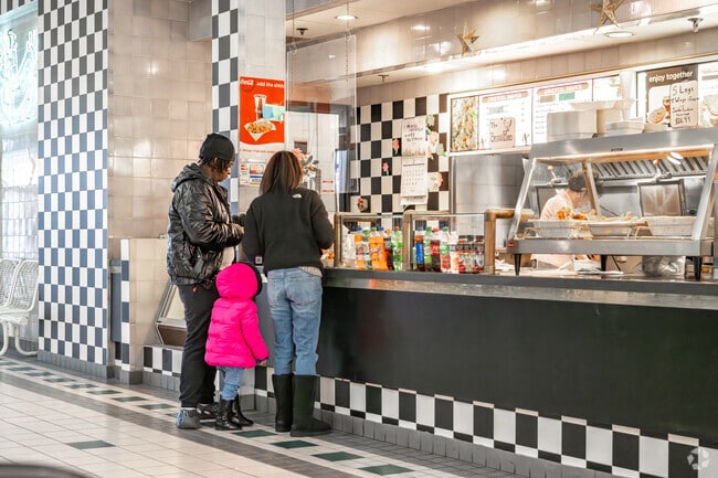 Shop at East Point Mall close to O'Donnell Heights.