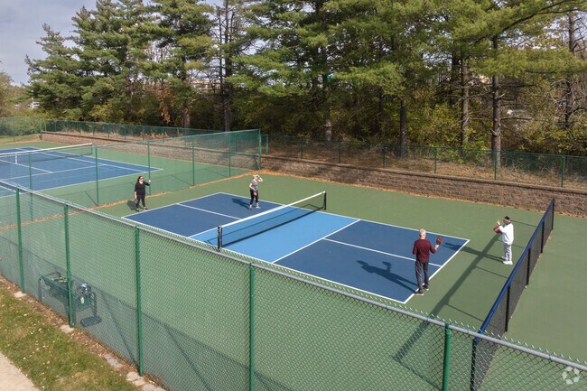 Conway Park has two pickleball courts.