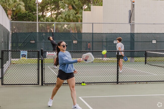 Pickleball excitement at Golfview Heights, where every serve is a thrill.